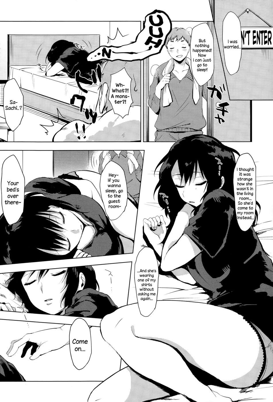 Hentai Manga Comic-Gaman Shimasen Dekimasen-Read-4